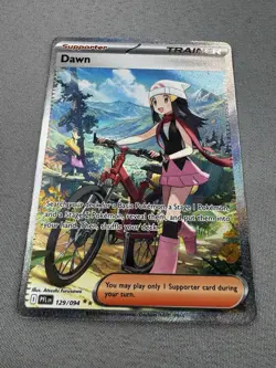 Pokemon TCG Dawn 129/094 SIR Phantasmal Flames Trainer Alternate Art MINT - Image 3