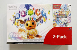 Pokemon Prismatic Evolutions 2 Pack Costco Bundle Factory Sealed **New **🔥 - Image 1