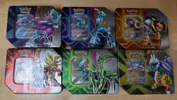 Pokemon Paradox Destinies ALL 6 Tins | 30 Packs - Walmart Black Friday - Image 1