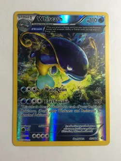 Pokemon TCG Primal Clash Reverse Holographic Whiscash 41/160 Near Mint - Image 1