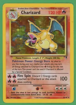 Charizard Pokemon Legendary Collection Holo Rare 3/110 LP - Image 1