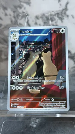 Pokemon TCG Persian 078/064 Shrouded Fable Illustration Full Art Holo Rare UK - Image 1