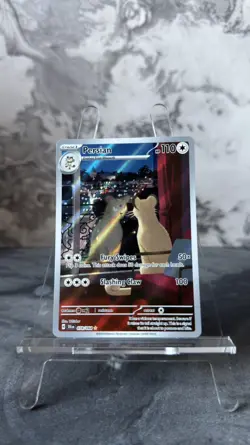 Pokemon TCG Persian 078/064 Shrouded Fable Illustration Full Art Holo Rare UK - Image 2