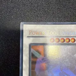 Yugioh Power Tool Dragon RGBT-EN042 Ghost Rare 1st Ed LP - Image 2