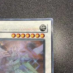 Yugioh Power Tool Dragon RGBT-EN042 Ghost Rare 1st Ed LP - Image 3