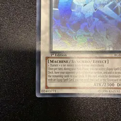 Yugioh Power Tool Dragon RGBT-EN042 Ghost Rare 1st Ed LP - Image 5