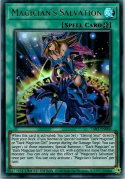 Yugioh Magician's Salvation LART-EN060 Limited Edition Ultra Rare NM - Image 1