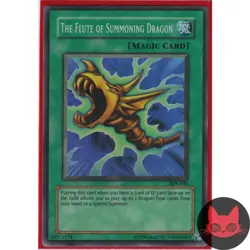 Yugioh The Flute of Summoning Dragon SDK-042 Super Rare NM - Image 1