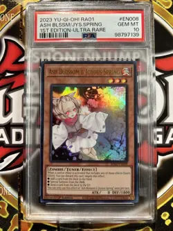 YuGiOh ASH BLOSSOM & JOYOUS SPRING #RA01-EN008🔥PSA 10🔥1st ED-2023 ULTRA RARE - Image 3