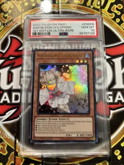 YuGiOh ASH BLOSSOM & JOYOUS SPRING #RA01-EN008🔥PSA 10🔥1st ED-2023 ULTRA RARE - Image 4