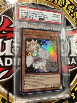 YuGiOh ASH BLOSSOM & JOYOUS SPRING #RA01-EN008🔥PSA 10🔥1st ED-2023 ULTRA RARE - Image 5