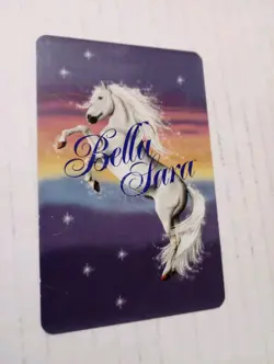 Bella Sara Second Series 2007 Rain 76/97 Rare Horse CCG Trading Card Gold - Image 2