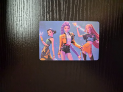 KPop Demon Hunters Collectible Trading Card (Q12) - HUNTR/X - Rumi, Mira, Zoey - Image 1