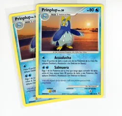 1x ~ESP~ SPANISH Prinplup Diamond & Pearl 58/130 HTF! Pokemon Card (Z1) - Image 1