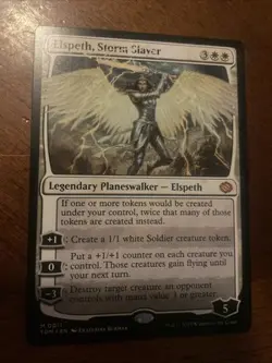 Wizards of the Coast Elspeth Storm Slayer Regular English Trading Card - Image 1