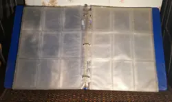 Binder with 21 Double Sided Card Protecting Sleeves, Holds 378 Cards - Image 3