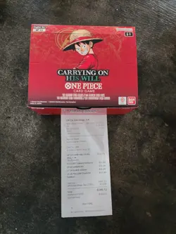 One Piece Card Game OP13 Booster Box English UNSEALED ORIGINAL FROM BANDAI - Image 1