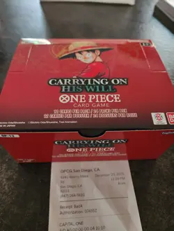 One Piece Card Game OP13 Booster Box English UNSEALED ORIGINAL FROM BANDAI - Image 2