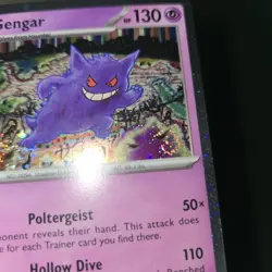 DOUBLE WHOLE SWIRL 🌀💫 Gengar 094/165 151 Club Cosmos Holo Promo Pokemon Card - Image 2