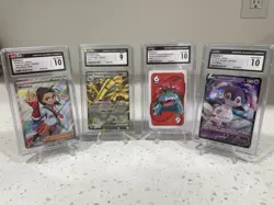 Pokemon TCG CGC Graded Card Set of 4 - Image 1
