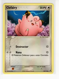 ~ESP~ SPANISH Clefairy 53/115 Unseen Forces Pokemon Card (Ref:ST7) - Image 1