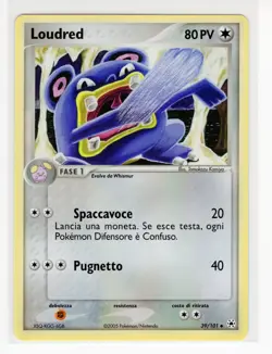 ~ITA~ ITALIAN Loudred 39/101 Hidden Legends Pokemon Card (Ref:ST4) - Image 1