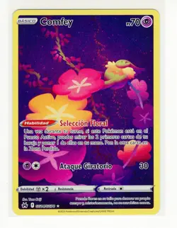1x ~ESP~ SPANISH Comfey GG14 Crown Zenith Pokemon Card (z1) - Image 1