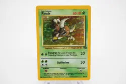 Pinsir Jungle 9/64 Holo Unlimited Holo Rare LP Vintage Pokemon Card TCG WOTC - Image 1