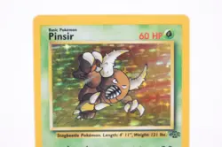 Pinsir Jungle 9/64 Holo Unlimited Holo Rare LP Vintage Pokemon Card TCG WOTC - Image 2