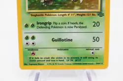 Pinsir Jungle 9/64 Holo Unlimited Holo Rare LP Vintage Pokemon Card TCG WOTC - Image 3
