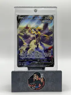 Zeraora v 166/198 Chilling Reign 2021 Alt Art Holo Rare Pokemon Card - Image 1