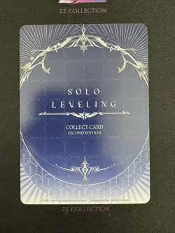 Solo Leveling Mapniverse Official Identity Card Sung Jinwoo SL2E-01 ☆PM NM -LXT - Image 2