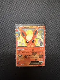 Flareon EX RC6/RC32 Generations: Radiant Collection - Pokemon Card - NM - Image 1