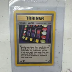 Arcade Game - 83/111 - Pokemon Neo Genesis 1st Edition Rare Card WOTC LP - Image 1