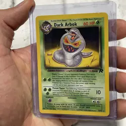Dark Arbok Card 19/82 Non-Holo Rare, Team Rocket Series LP+ Pokemon Nintendo TCG - Image 2