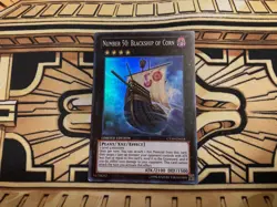 Number 50: Blackship of Corn CT10-EN018 Super Rare LP Yugioh Card - Image 1