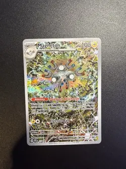 Magneton SVP 159 Black Star Promo Holo Card Surging Sparks, Pokemon TCG - Image 1