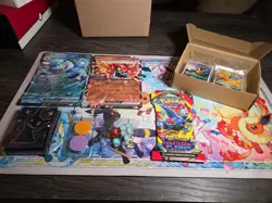 Pokemon Card Lot 90 IR Ex V/VMax/VStar Hits Sleeves Booster - Image 2