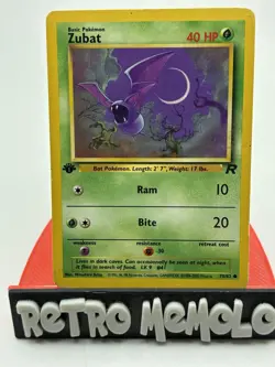 1st Edition Zubat 70/82 - Team Rocket - Pokemon Card - Image 1