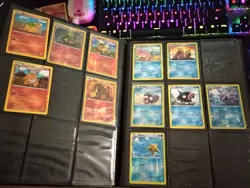 Pokemon Breakpoint Binder 91 Card Lot 40 Reverse & 8 Holos Greninja Suicune Nm - Image 2