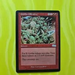 GOBLIN OFFENSIVE | URZA'S SAGA | ENGLISH | NM | #C581 - Image 1