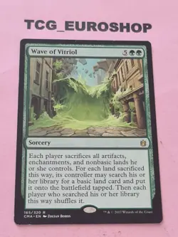 WAVE OF VITRIOL ● COMMANDER ANTHOLOGY ● ENGLISH ● MTG ● NM(-) #C1012 - Image 1