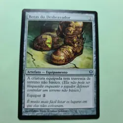 TRAILBLAZER'S BOOTS | ZENDIKAR | PORTUGUESE | MTG | NM | #C519 - Image 1