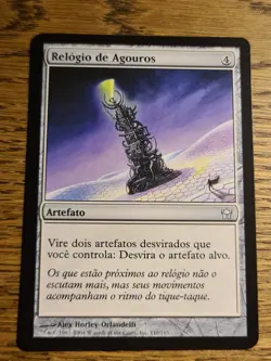 Clock of Omens●FIFTH DAWN●2004●MTG●PORTUGUESE●UNCOMMON●NM(-)●18053 - Image 1