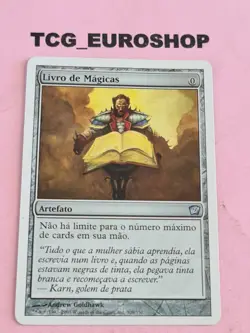 SPELLBOOK ● NINTH EDITION ● PORTUGUESE ● 2005 ● MTG ● NM(-) #2525 - Image 1