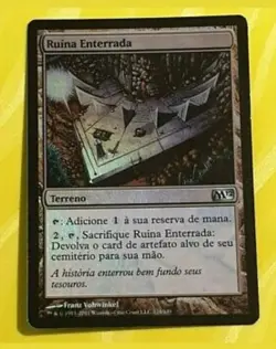 C083 | BURIED RUIN | PORTUGUESE | FOIL | 2012 CORE SET | 2011 | MTG | NM - Image 1