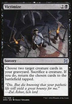 VICTIMIZE | ETERNAL MASTERS | MTG | TCG | ENGLISH | NM | #I2/115 - Image 1
