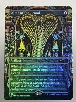 Altar Of The Brood FOIL Secret Lair MTG Encyclopedia Of Magic - Image 2