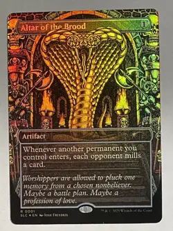 Altar Of The Brood FOIL Secret Lair MTG Encyclopedia Of Magic - Image 3