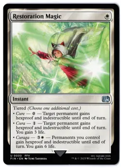 Restoration Magic 30 - FIN: FINAL FANTASY Normal NM MTG TCG - Image 1
